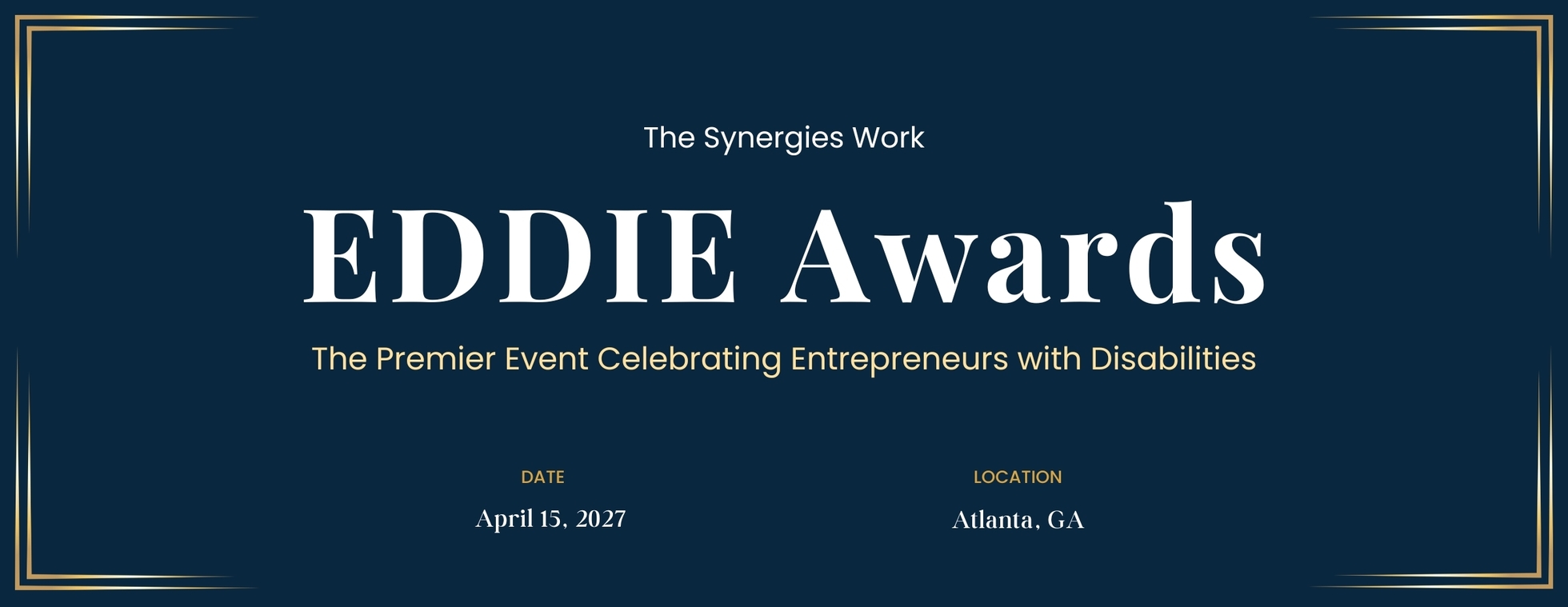 EDDIE Awards 2027 | April 15